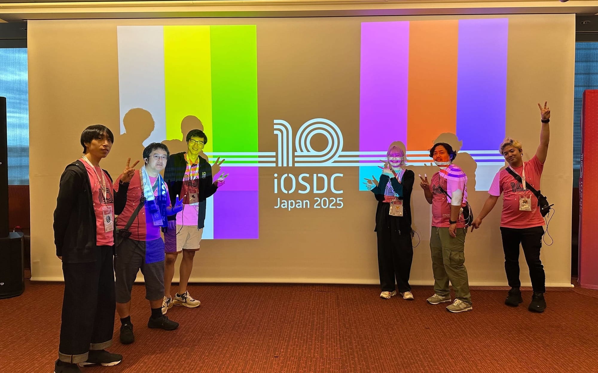 10回目のiOSDC Japan と9回目のスタッフと6回目の STORES と